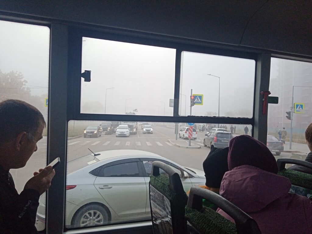 Туман в Благовещенске