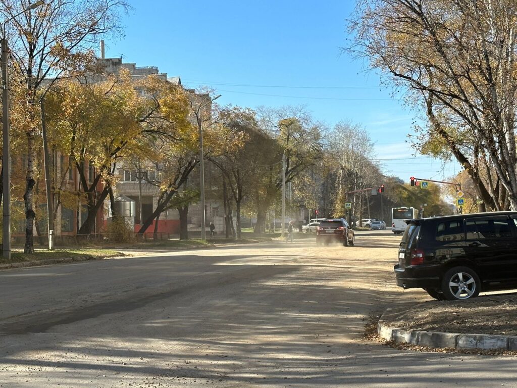 Пыль на Амурской