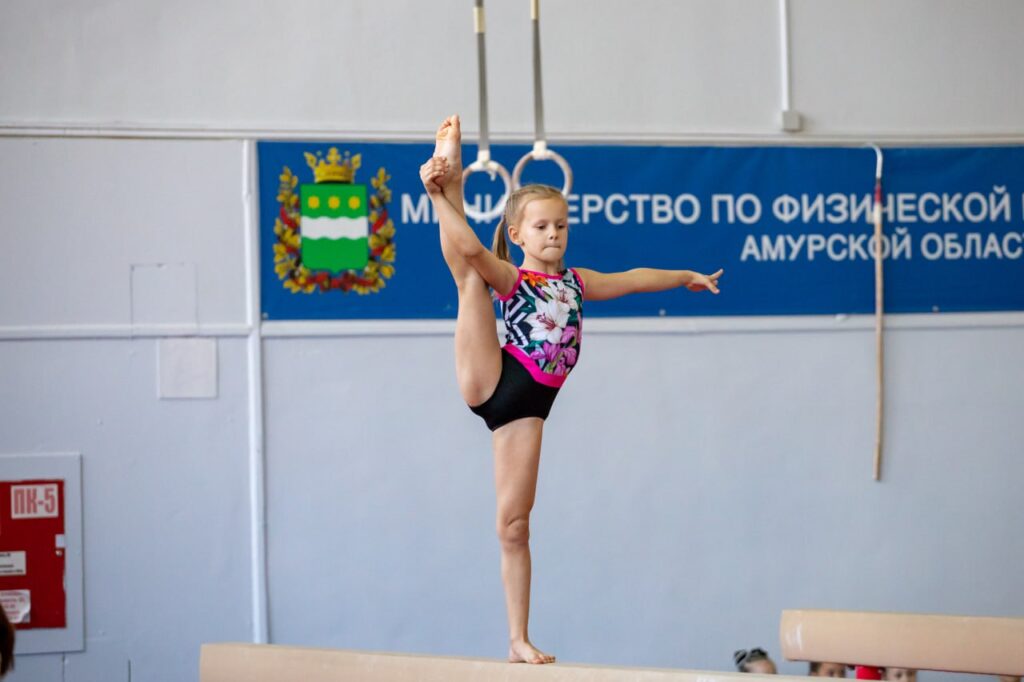 Чемпионат по спортивной гимнастике в память о герое СВО прошел в Благовещенске