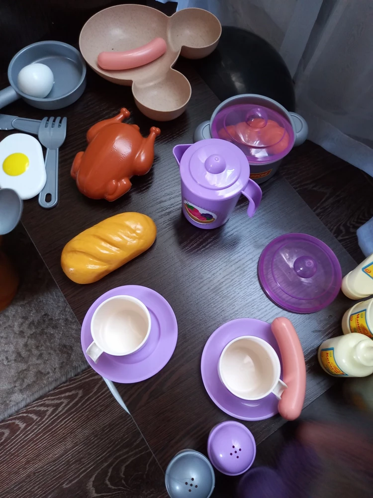 детская посудка, игра в посуду, игра в готовку