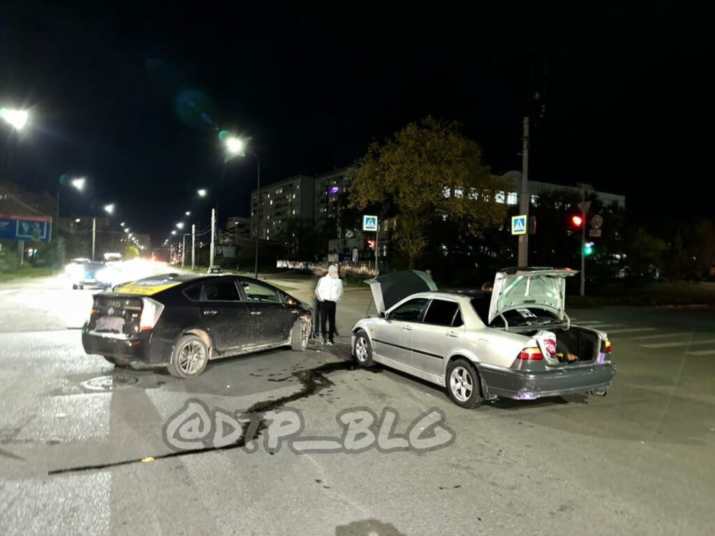 ДТП в микрорайоне Благовещенска