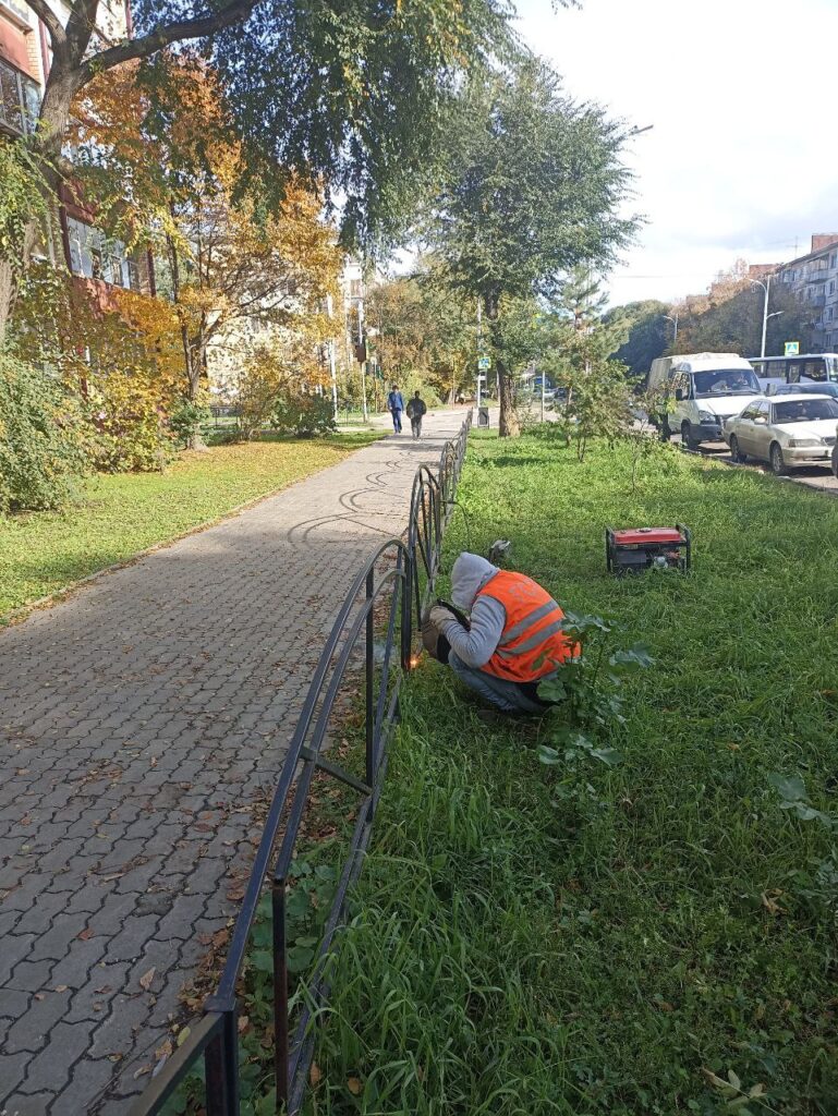 Ремонт леерного ограждения