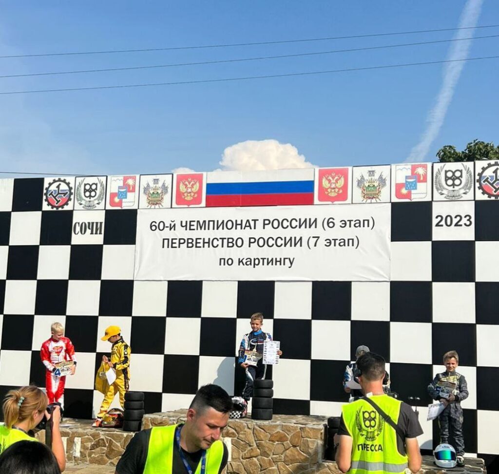 Десятилетний благовещенец стал золотой звездой первенства России по картингу