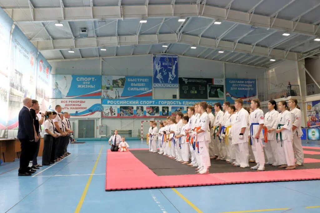 Соревнования по киокусинкай каратэ в Благовещенске