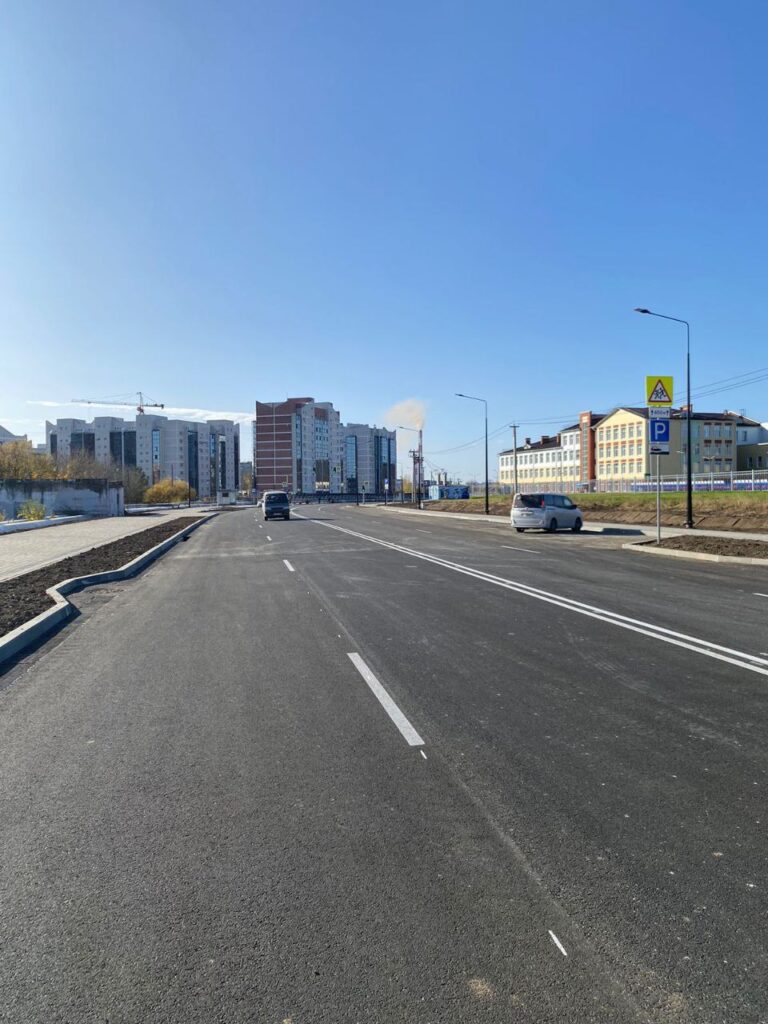 В Благовещенске открыли улицу Тепличную