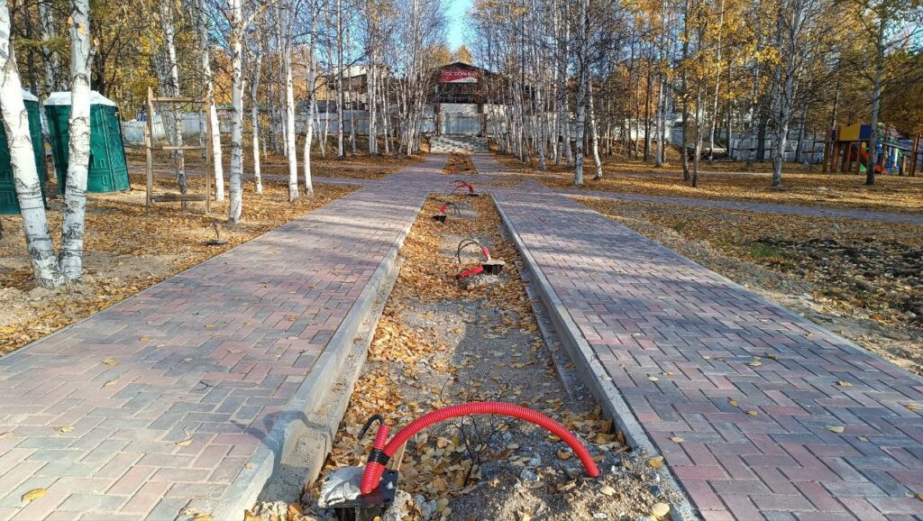 Парк «Багульник» в Тынде