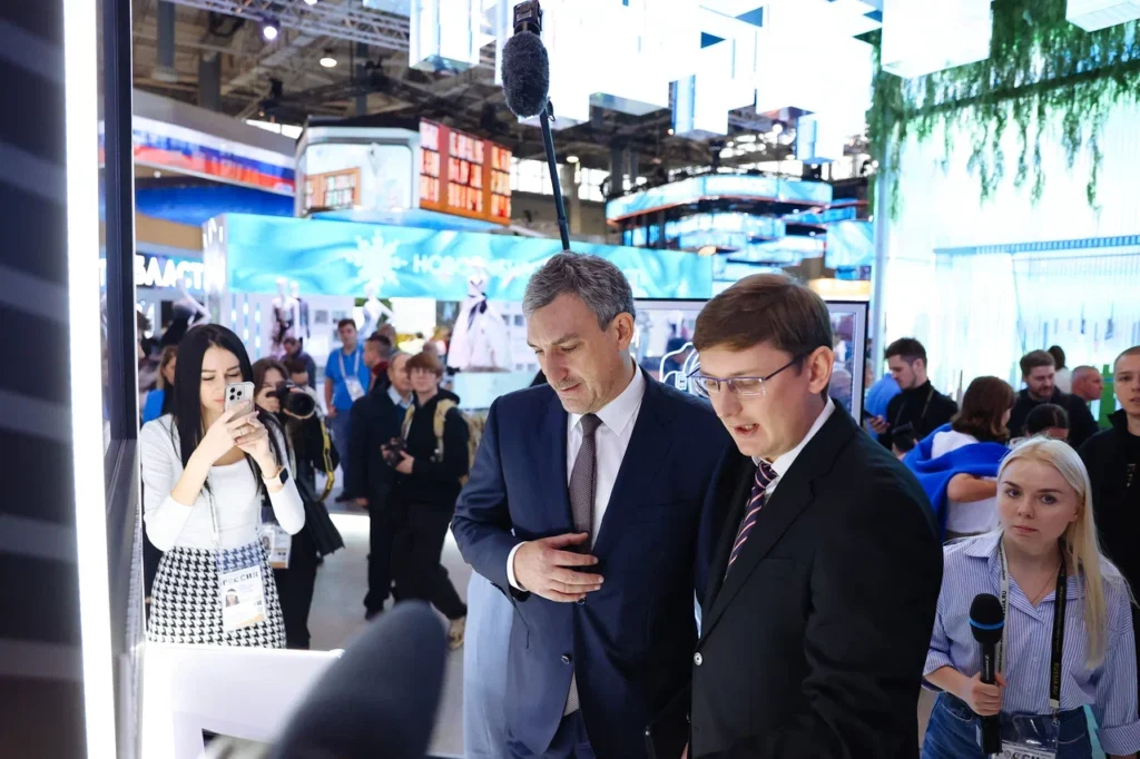 Василий Орлов на Международной выставке-форуме «Россия»