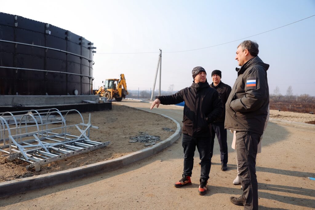 Очистные сооружения в Ивановке готовы на 92%
