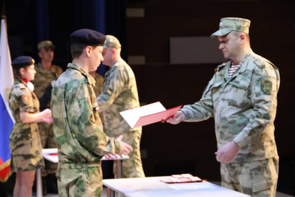 Клятва кадета Росгвардии