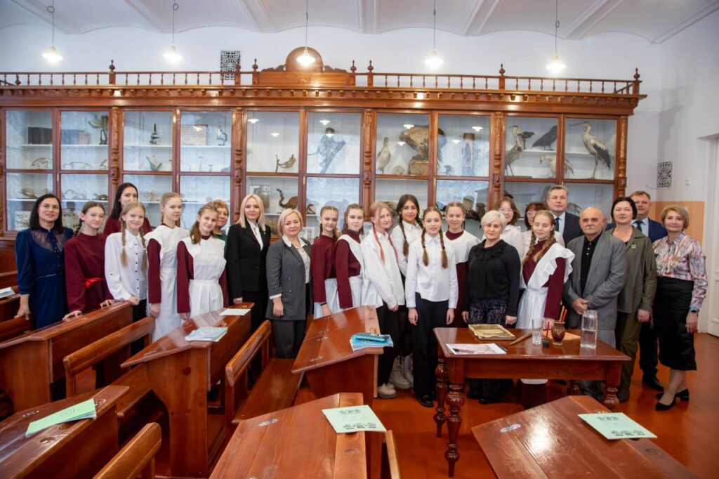 Открытие исторического кабинета биологии в Алексеевской гимназии
