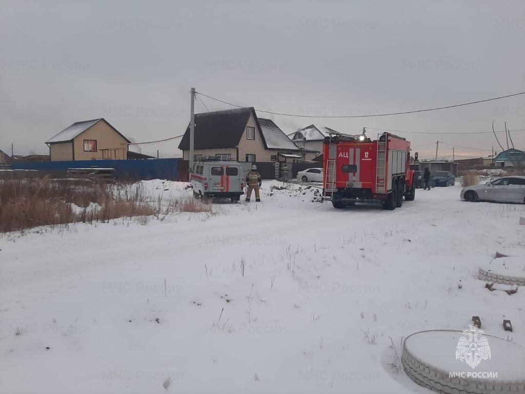 Пожар в Благовещенске
