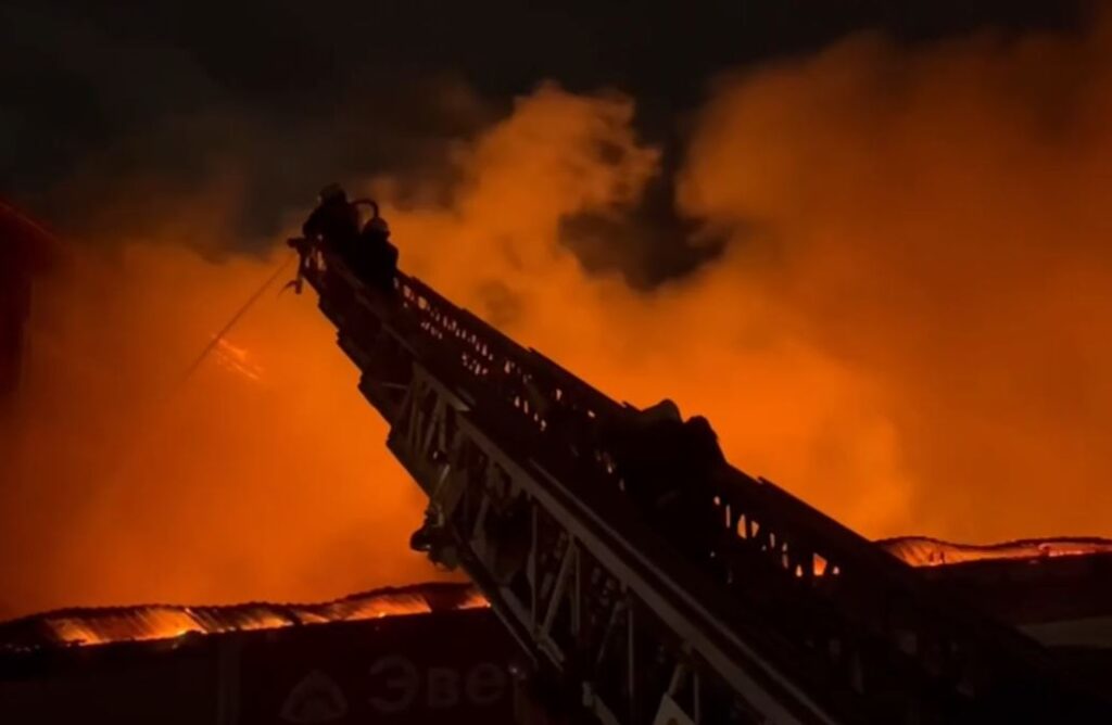 Пожар в Бурятии