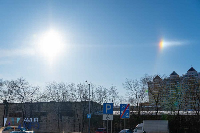 «Та самая вспышка на Солнце?»: благовещенца напугало необычный свет, идущий светила