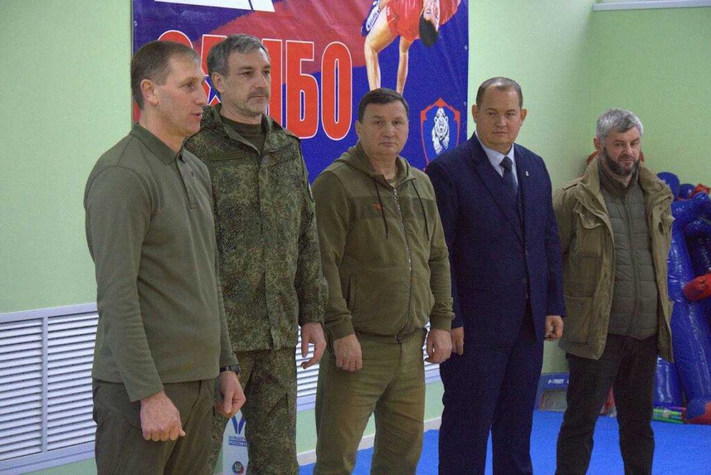 Василий Орлов в Амвросиевском районе ДНР