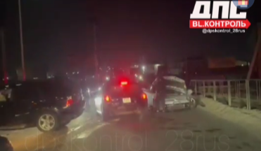 На улице Центральной в Чигирях произошло жесткой ДТП