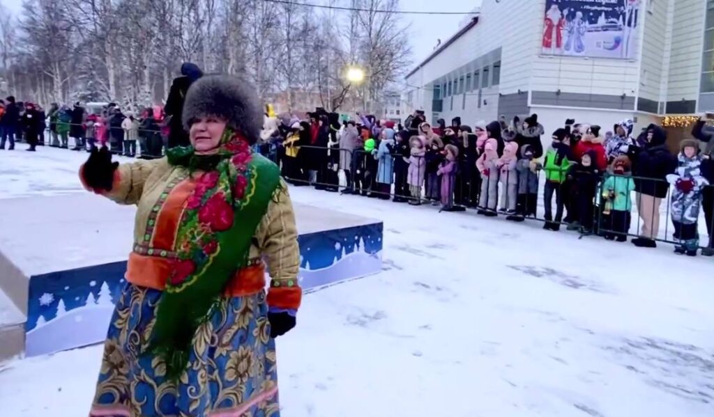 Поезд Деда Мороза в Тынде