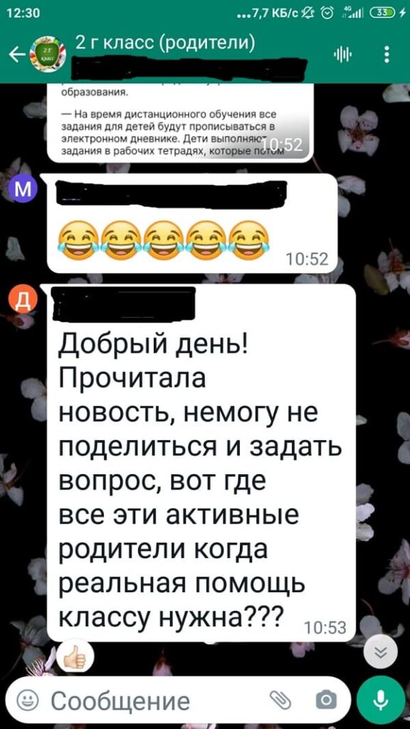Благовещенку, которую возмутил перевод ребенка на дистанционку, начали «травить» родители