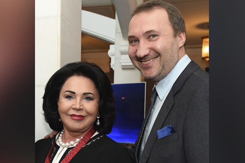 Надежда Бабкина и её сын Даниил