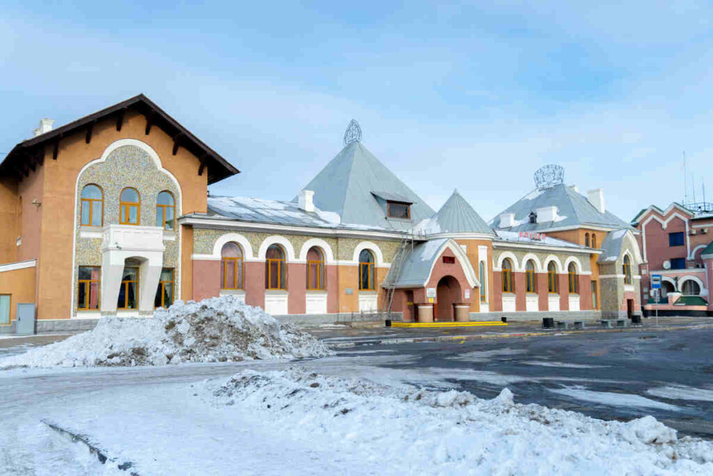 железнодорожный вокзал Благовещенска