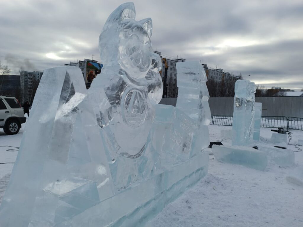 Ледовый городок в Тынде