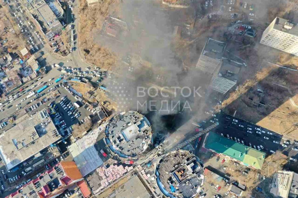 Пожар во Владивостоке