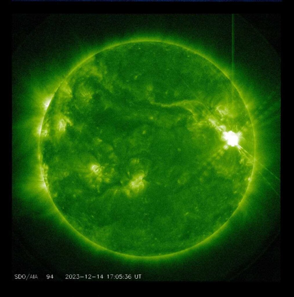 На Солнце зафиксирована самая мощная вспышка за последние шесть лет