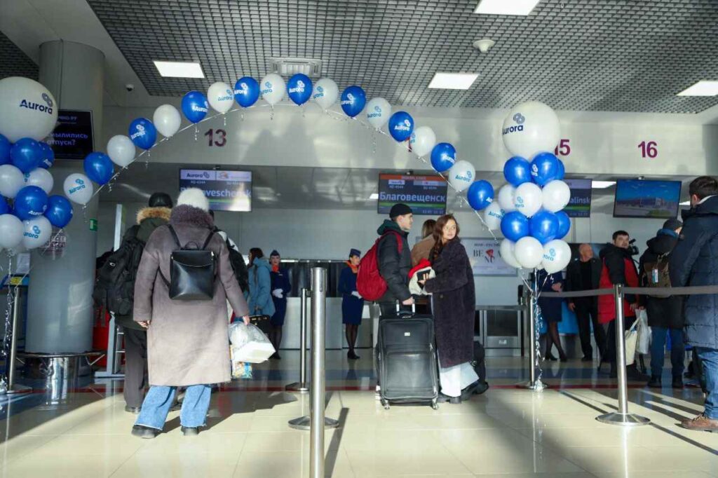 Единая дальневосточная авиакомпания поздравила своего 400 000 пассажира