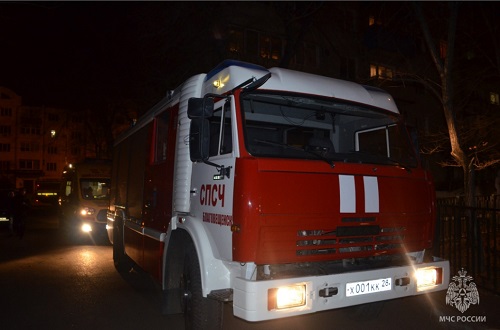 Двух мужчин с ожогами обнаружили в центре Благовещенска