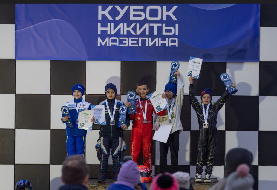 Юный амурчанин вошел в пятерку сильнейших картингистов страны