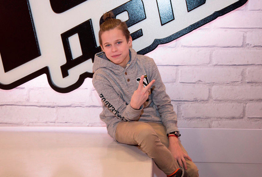 Участник шоу «Голос. Дети» Вадим Якушев 