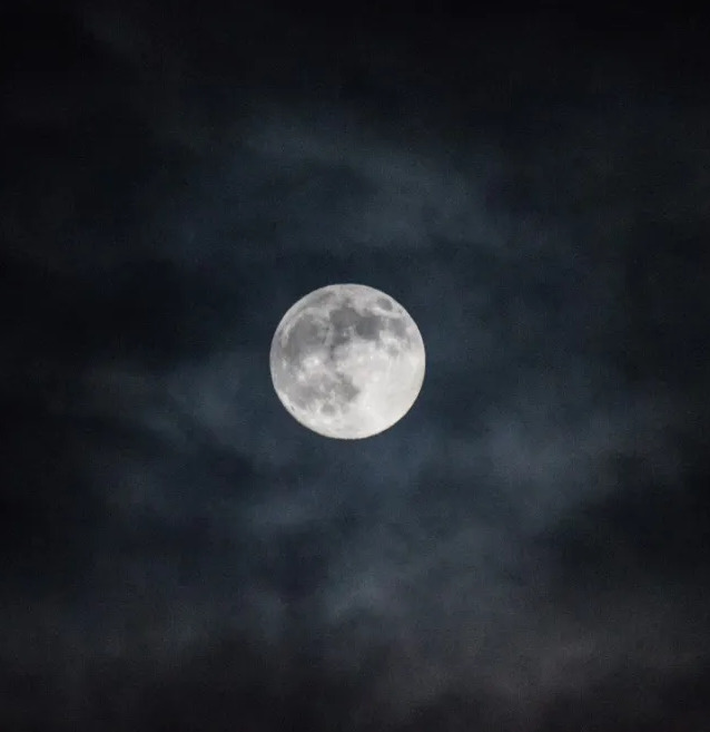 полнолуние, полнолуние во Льве, волчья луна