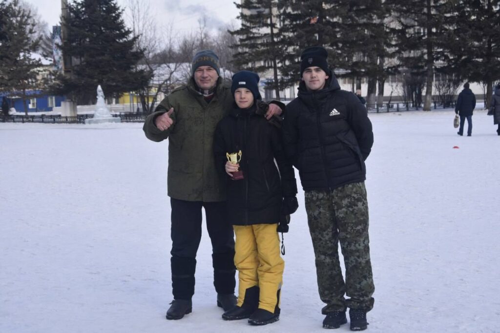 Соревнования по мини-футболу в валенках