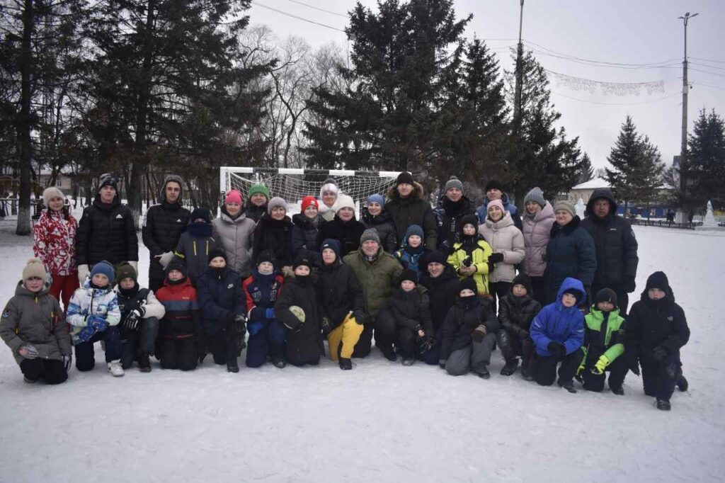 Соревнования по мини-футболу в валенках