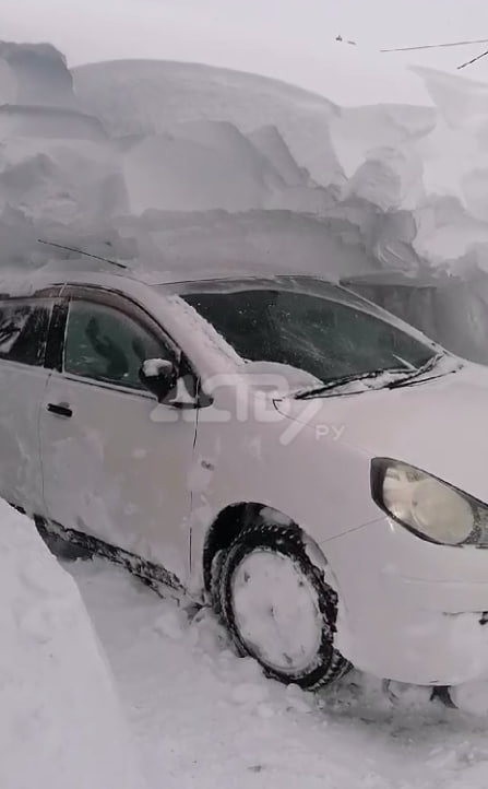 Снег, Сахалин