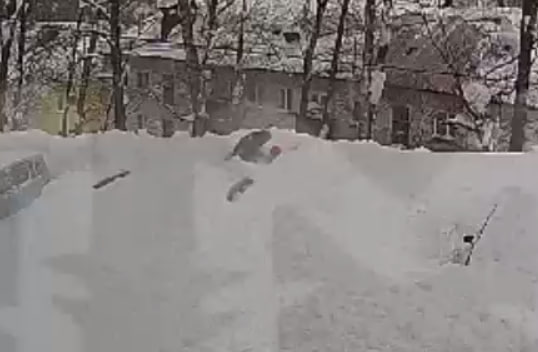 Снег, Сахалин