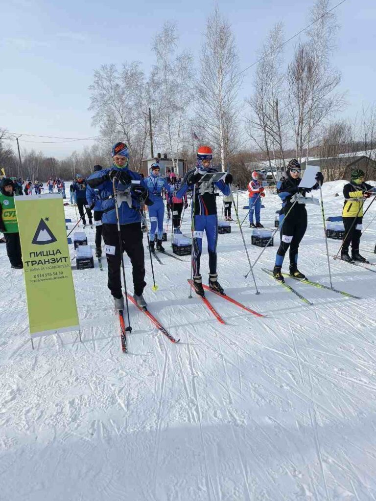 Амурские лыжники
