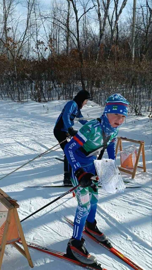 Амурские лыжники