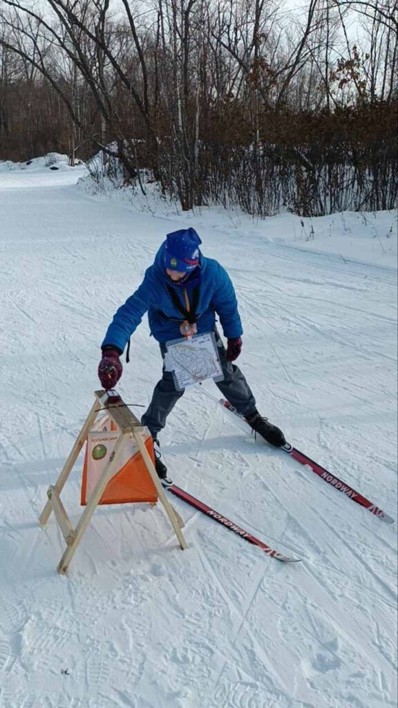 Амурские лыжники