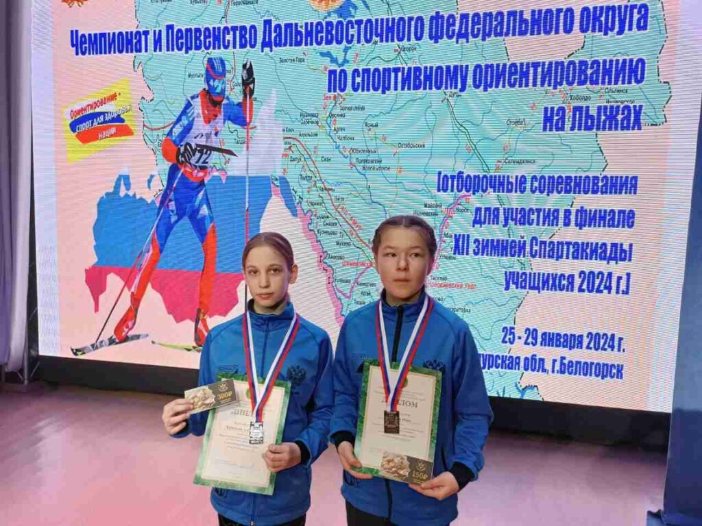 Амурские лыжники