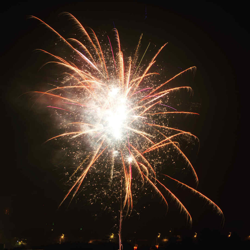 китайский салют, салют в китайский новый год, новогодний салют