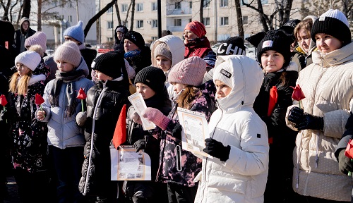 В Благовещенске почтили память воинов, павших на Афгане