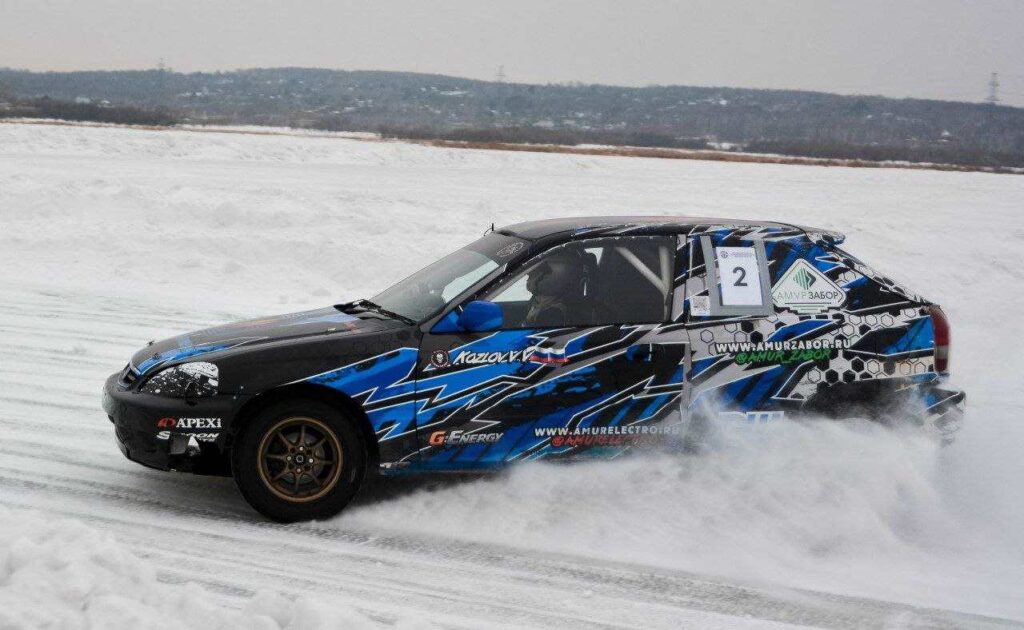 Весь пьедестал областного чемпионата по автогонкам заняли благовещенцы