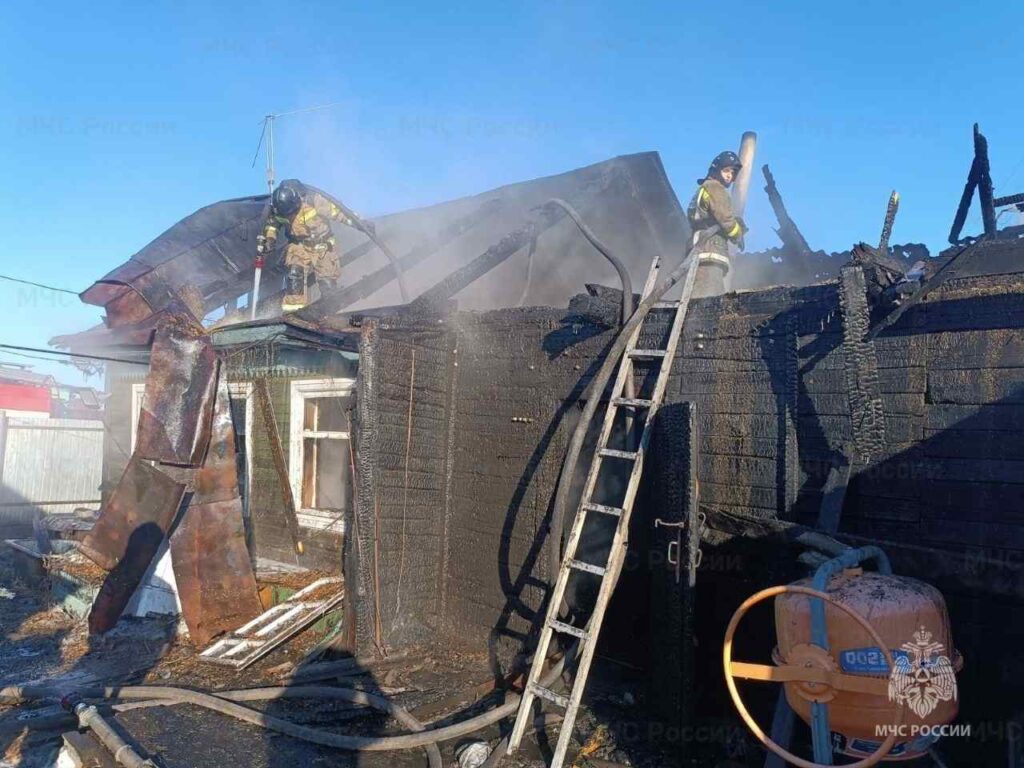 Пожар в Свободном