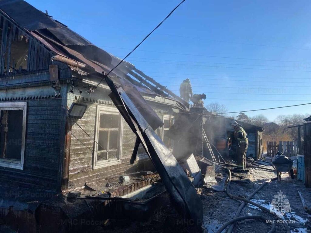 Пожар в Свободном