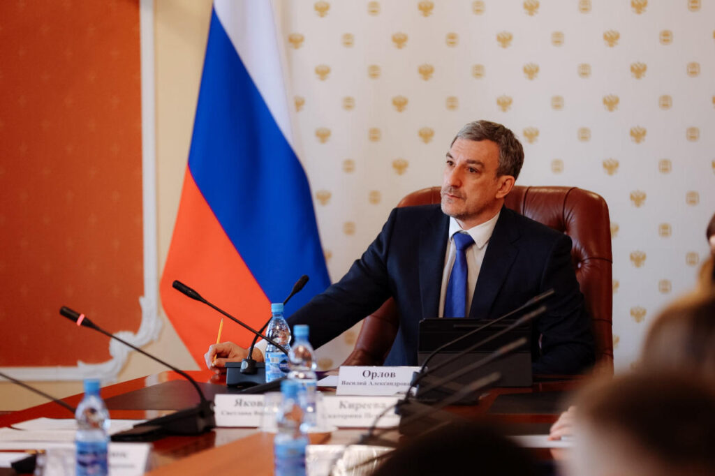 Встреча Василия Орлова с молодёжью Приамурья