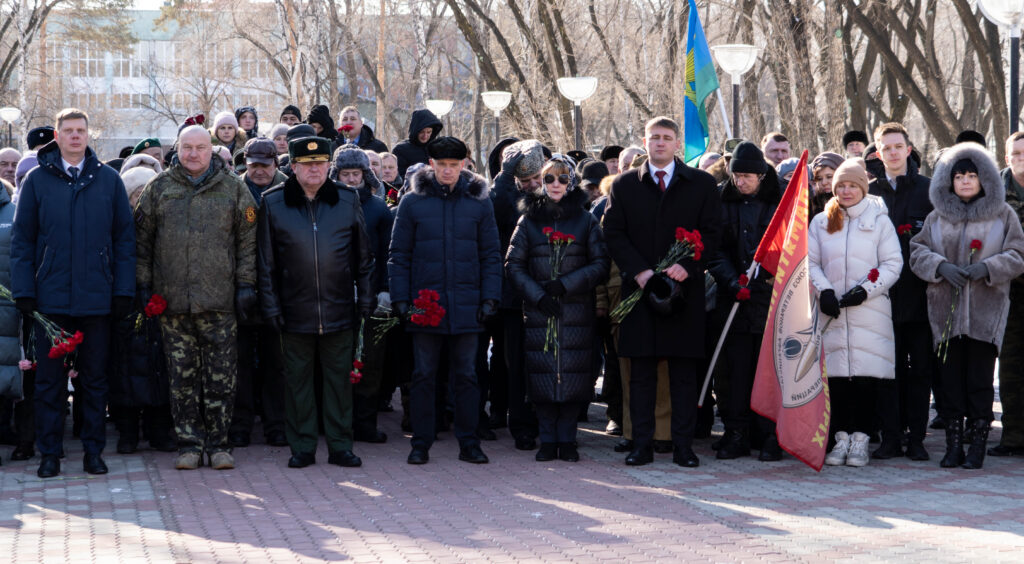 В Благовещенске почтили память воинов, павших на Афгане