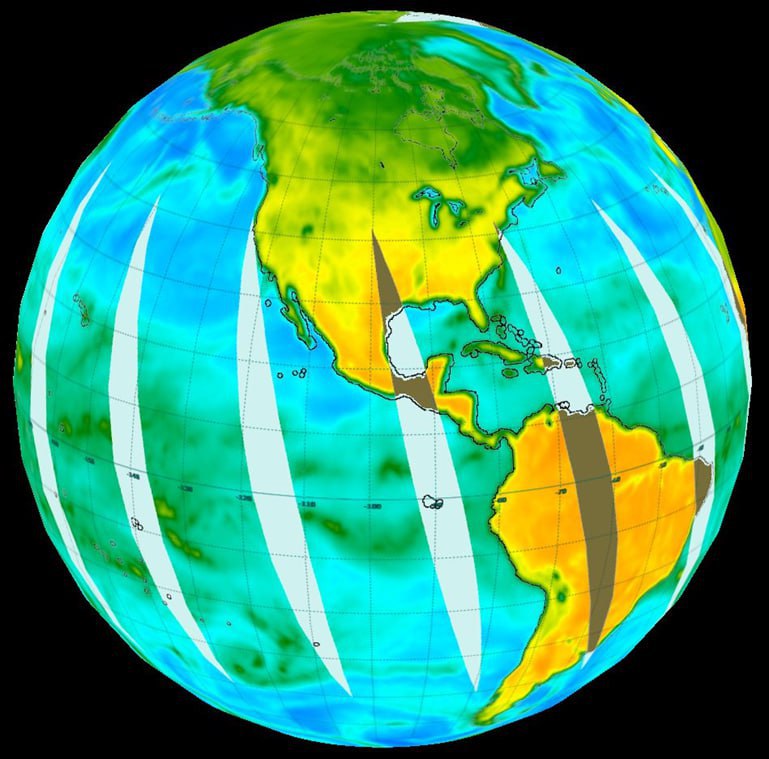 Спутник «Метеор-М», запущенный с Восточного, сделал глобальные снимки Земли