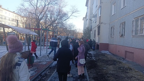 Очевидцы: у общежития БГПУ заметили десять пожарных машин и кареты скорой помощи