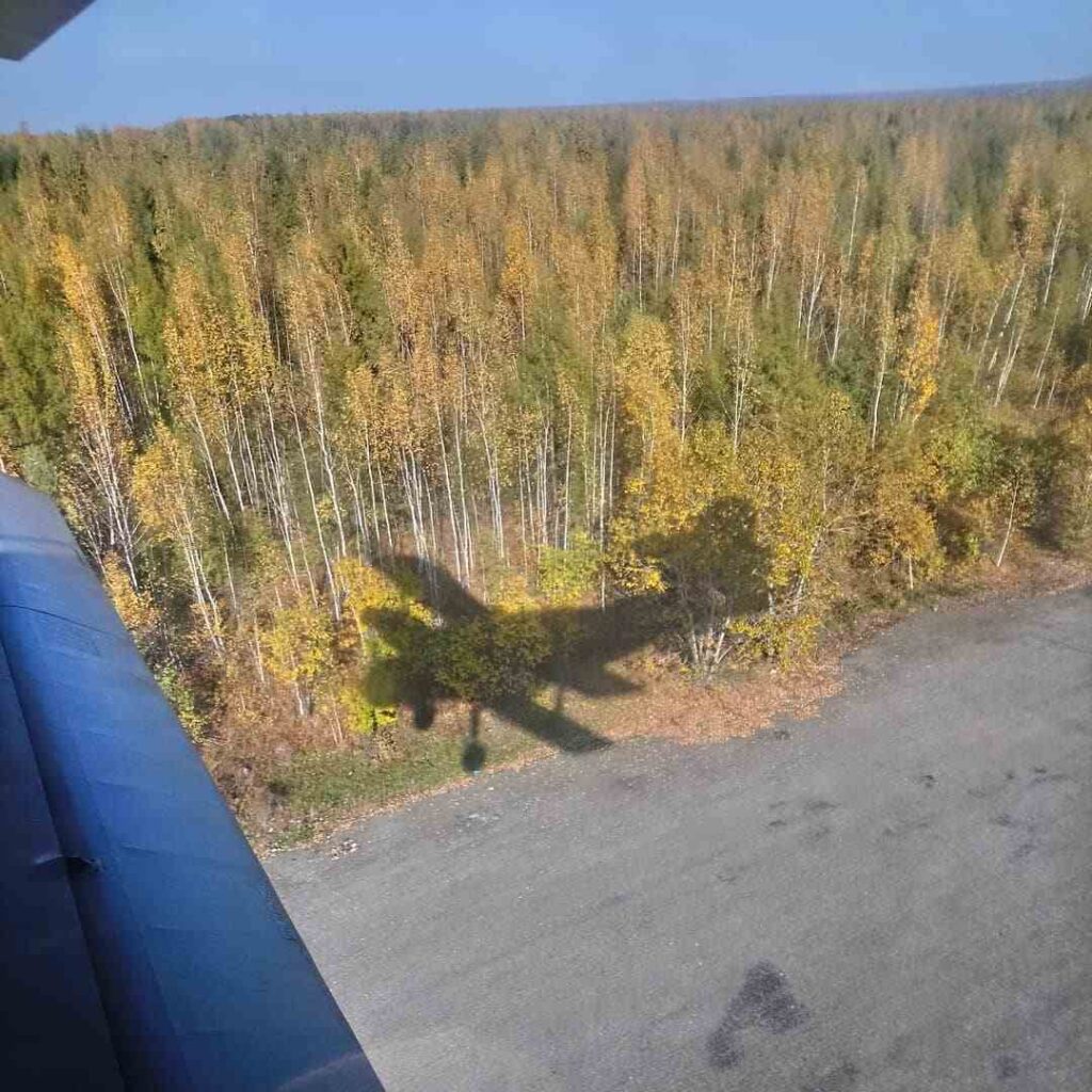 Тень от самолёта