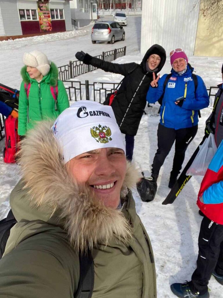 Амурские лыжники